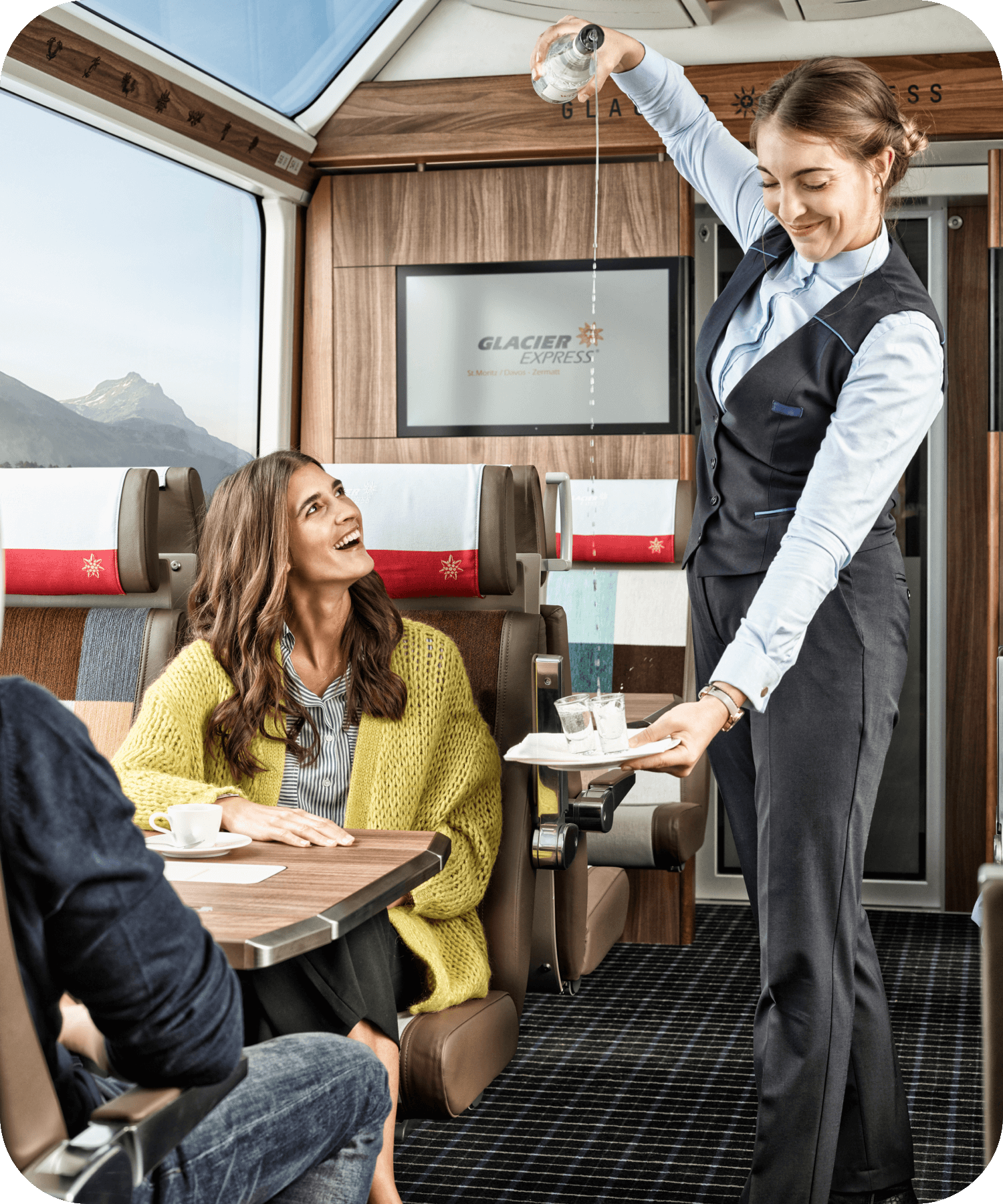 Glacier Express: Overview of 1st, 2nd, and Excellence Class