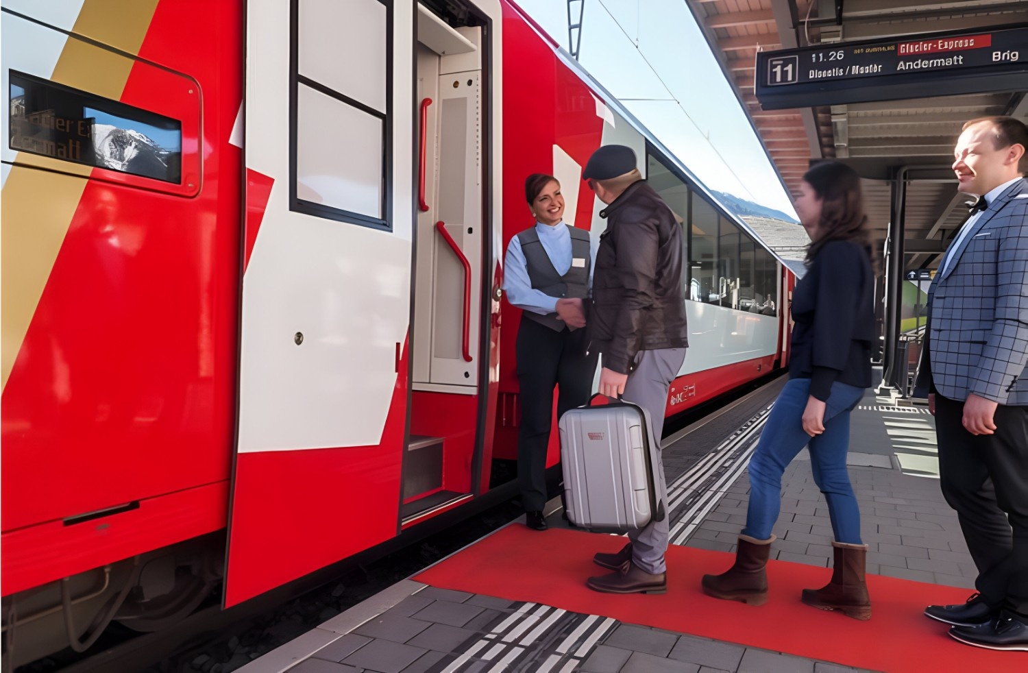 OKA】 GLACIER EXPRESS 他2点セット Glacier Express Swiss Alps